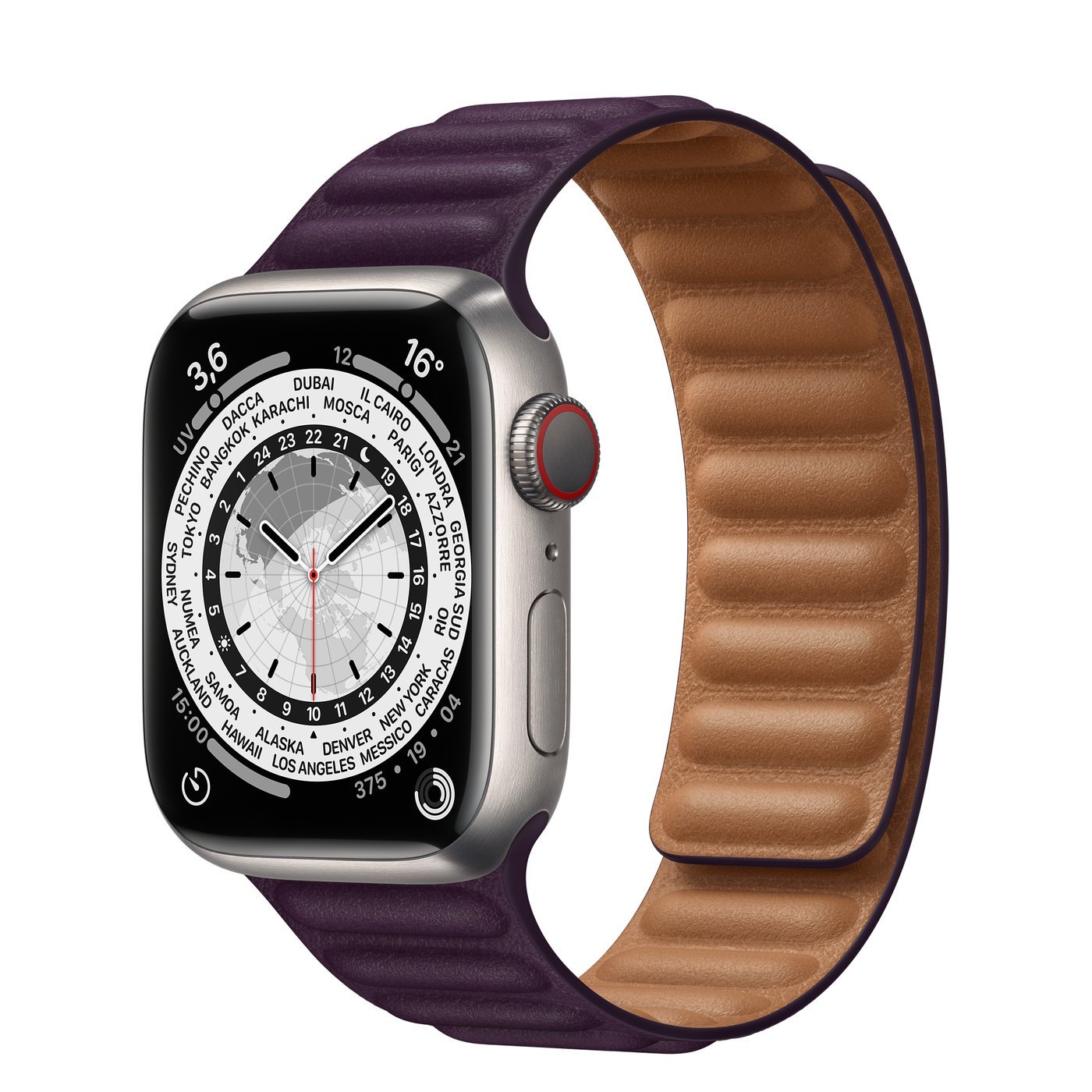 Титановый apple watch