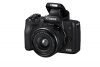 Canon Italia EOS M50 + EF-M Fotocamera Mirrorless, Nero, Lunghezza Focale 15-45 mm