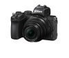 Nikon Z50 + Z DX 16-50 VR + Lexar SD 64 GB Fotocamera Mirrorless, CMOS DX da 20.9 MP, Sistema Hybrid-AF, Mirino Elettronico (EVF), LCD 3.2" Touch, Video 4K, Nero [Nital Card: 4 Anni di Garanzia]