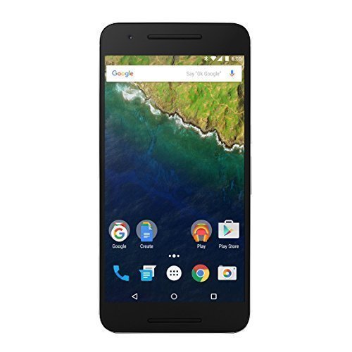 Huawei Nexus 6P Smartphone, Display 5.7 Pollici, Memoria Interna 32 GB, 3 GB da RAM, Fotocamera 12.3 MP, Android 6.0, Argento