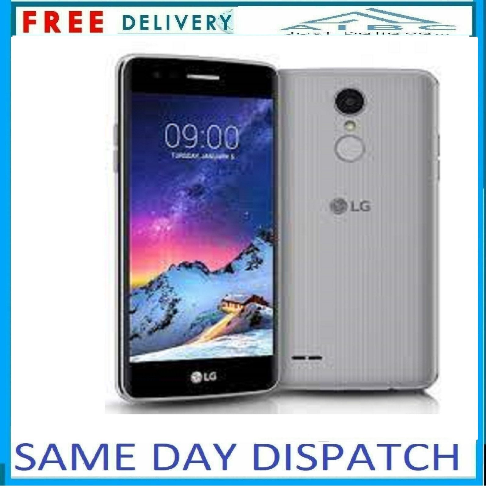 LG-M200N K8 2017 4G 5" Smartphone 16GB Sbloccato SIM-Free-Argento} {TITAN C