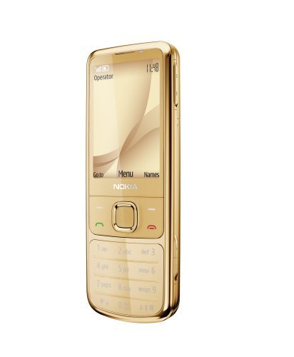 Nokia 6700 classic all gold (UMTS, GPRS, Bluetooth, Fotocamera da 5 MP, Strato oro 18 carati) Cellulare UMTS (Importato da Germania)