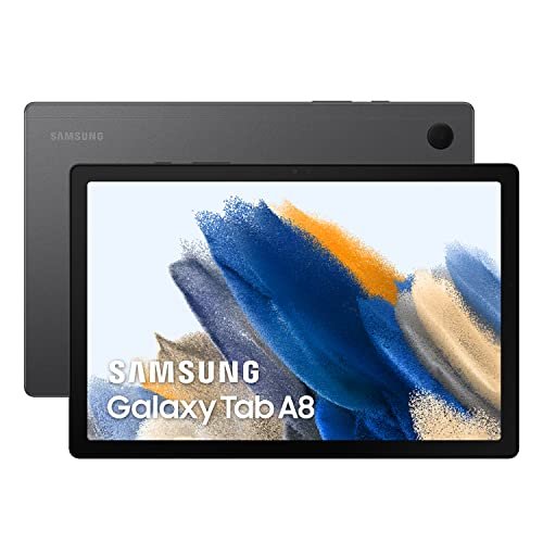 Samsung Galaxy Tab A8 - Tablet da 10,5", 32 GB, Wi-Fi, Android, Color Gray (versione spagnola)