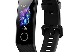 Honor Band 5 Smartwatch Orologio Fitness Uomo Donna Smartwatch Cardiofrequenzimetro da Polso Contapassi Smartband Sportivo Activity Tracker,Nero