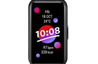 HONOR Band 6 Smartwatch 1.47" Touch Screen Orologio Multifunzionale Fitness Tracker con Contapassi Cardiofrequenzimetro 5ATM Impermeabile Smart Band per Uomo Donna Android iOS, Rosa - Versione Globale