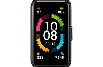 HONOR Band 6 Smartwatch per Donna Uomo Fitness Tracker, Smart Band Watch 1.47" Display AMOLED con Saturimetro, Cardiofrequenzimetro, Polso Contapassi, Smartband Sportivo Activity Tracker