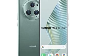 Honor Magic5 Pro Smartphone 5G con 66W SuperCharge, 12GB RAM e 512GB, Dispay FullView da 6,81 pollici a 120Hz, Fotocamera da 50MP con Batteria 5100mAH, Dual SIM, Android 13, Verde Prato