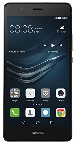 Huawei P9 Lite Smartphone, LTE, Display 5.2'' FHD, Processore Octa-Core Kirin 650, 16 GB Memoria Interna, 2GB RAM, Fotocamera 13 MP, Dual-SIM, Android 6.0 , Nero [Versione Slovena]