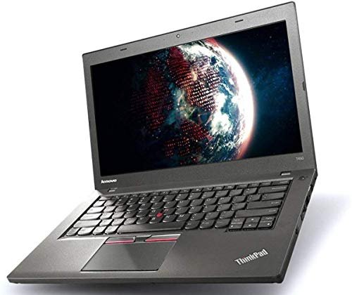 Lenovo Notebook ThinkPad T450 i5-5000U / Ram: DDR3 8GB / SSD 480GB / Display: 14Inc. / Windows 10Pro / No Dvd / Grade A (Ricondizionato)