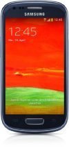 Samsung Galaxy S3 Mini Gt-I8200N Smartphone, Display 4 Pollici, Fotocamera 5 Mp, Memoria 8Gb, Android 4.2, Blu [Germania]