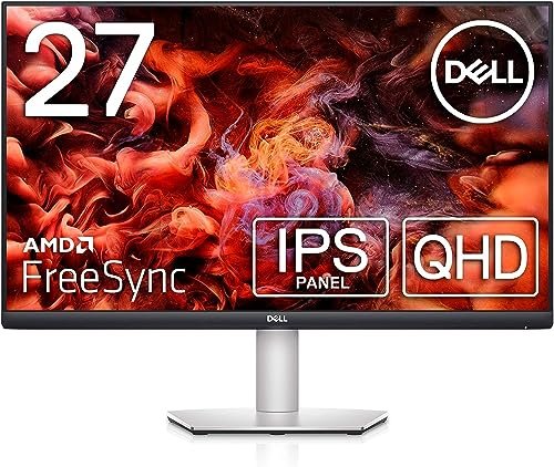 Dell LCD monitor S2721DS 27 ". IPS. QHD. 2560 x 1440. 16:9. 4 ms. 350 cd/m². Black/Silver