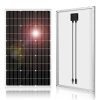 DOKIO 100W 12V Pannello Solare Monocristallino Fotovoltaico Impianto Camper Casa Baita