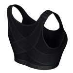 Gelentea - Reggiseno correttore di postura, senza ferretto, supporto posturale, traspirante, con chiusura frontale, da donna, per sport, yoga