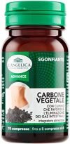 L'Angelica, Integratore Alimentare Sgonfiante con Carbone Vegetale e Cumino, Combatte il Gonfiore Addominale e Favorisce la Digestione, Senza Lattosio, 75 Compresse