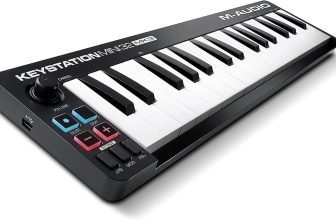 M-Audio Keystation Mini 32 MK3 - Tastiera MIDI Controller USB Portatile,