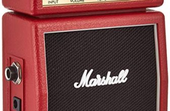 Marshall Mini Stack Series MS-2R amplificatore combo per chitarra, colore: Rosso