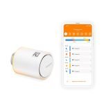 Netatmo Valvole Termostatiche Wifi Intelligente Controllo remoto, Risparmio energetico, Modulo supplementare per il Termostato Intelligente e per il Kit di base per riscaldamento centralizzato NAV-AMZ