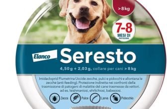 SERESTO ELANCO Collare Antiparassitario Cani più di 8 Kg 8 mesi di Protezione