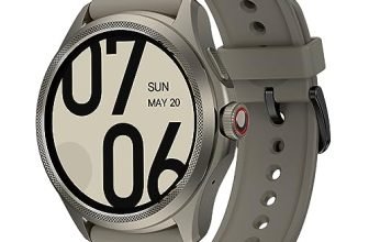Ticwatch Pro 5 Smartwatch supported Snapdragon W5+ Gen 1 Wear OS Smart Watch 80 ore Batteria Salute Monitoraggio fitness NFC GPS integrato Resistenza all'acqua 5ATM,Compatibile solo con Android