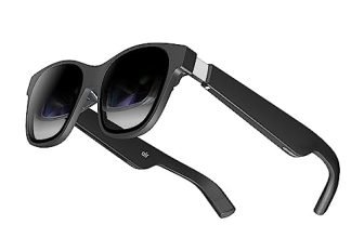 XREAL Air AR Glasses, Smart Glasses con Teatro Virtuale Micro-OLED da 201", Occhiali Realtà Aumentata, Guarda, Streaming su PC/Android/iOS -Compatibile con Console di Gioco