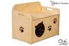 Fiocca ® – Cuccia per Gatti in legno - Modello Classico