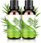 Oil Puro 100% Olio Essenziale Tea Tree 2pz- Olio Di Acne Naturale anti Acne