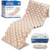 AIESI® Materasso Antidecubito a bolle d'aria con compressore regolabile a ciclo alternato DOCTOR MATTRESS, 130 Celle, Portata 150 Kg, Super-silenzioso, Ganci in acciaio, Garanzia Italia 24 mesi