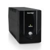 VulTech UPS650VA-LITE Gruppo di continuità UPS Serie Lite 650VA 360Watt, 2x Bipasso 10-16A/Schuko + 1x IEC13, Funzione Overload, Protezione da Blackout, sbalzi di tensione per Pc, videosorveglianza