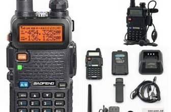 Baofeng UV-5R Walkie Talkie Ricetrasmittente VHF/UHF Dual 136-174-400-520 MHZ