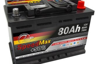 BATTERIA AUTO SPEED MAX L3 80 Ah 750A EN = FIAMM 80Ah BOSC 74 DX+ PRONTA ALL'USO