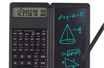 CALCOLATRICE SCIENTIFICA PORTATILE PROFESSIONALE CON PENNA E SCHERMO LCD