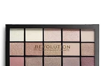 Makeup Revolution Reloaded Palette di Ombretti Altamente Pigmentata 15 Tonalità