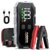 YUSMAN Booster Avviamento Auto - 4000A Portatile Avviatore Batteria Auto per 12V (fino a 7.0L Gas/5.5L Diesel), Avviatore di Emergenza, LED, QC3.0