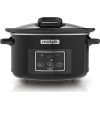 Crockpot Pentola per Cottura Lenta Slow Cooker 4,7L,Coperchio con Cerniera 220W