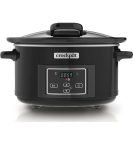 Crockpot Pentola per Cottura Lenta Slow Cooker 4,7L,Coperchio con Cerniera 220W