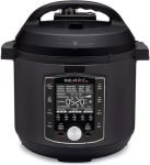 Instant Pot Pro 10 in 1 Electric Multi Cooker 1200W 5.7L - Pressure Cooker, Slow Cooker, Rice Cooker, Steamer, Sauté Pan, Steriliser, Yoghurt Maker, Sous Vide Device - Black Stainless Steel