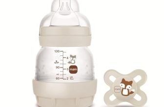 Istruzioni in lingua straniera - MAM Biberon Anti-Colic + Ciuccio Start A112 Innovativo Sistema Anti-Colic Brevettato con Tettarella 0 in Silicone Skinsoft Tm Ultra Morbido per Bambini Dai 0 Mesi