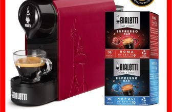 macchina macchinetta da caffe espresso BIALETTI GIOIA a capsule cialde OMAGGIO