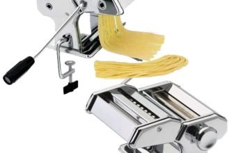 MACCHINA PER LA PASTA FRESCA CASA CUCINA IN ACCIAIO PASTA MAKER RULLO REMOVIBILE