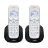 VTech CS1501 Telefono Cordless Casa Duo, Telefono fisso DECT con vivavoce e blocco chiamate, doppia ricarica, identificatore di chiamata, LCD Display retroilluminato e tastiera, modalità ECO, Bianco