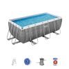 PISCINA FUORI TERRA BESTWAY RETTANGOLARE 412X201X122, COLORE RATTAN - 56722