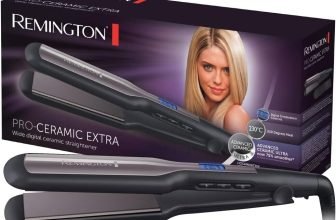 Remington Piastra per capelli, Larga, ideale capelli lunghi e folti, blocco temp