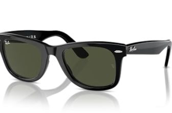 Ray-Ban Occhiali da Sole ORIGINAL WAYFARER RB 2140 Black/G- Classic Green 54/18/150 unisex