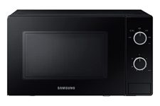 Samsung Forno a Microonde a Libera Installazione Cottura Essenziale, MS20A3010AL, Microonde 1050 W, 20 L, 44l x 25,9h x 33,7p cm, Nero