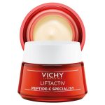 Vichy Liftactiv Collagen Specialist, Crema Viso Giorno Anti-età, Adatta al Trattamento di Rughe Profonde e Linee Sottili, Levigante, Con Peptidi Pro-Collagene e Vitamina Cg, 50 ml